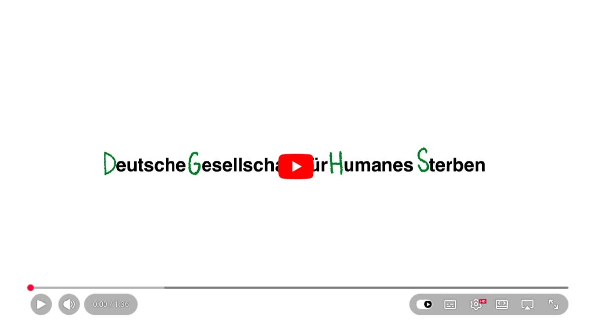Vorschaubild für einen DGHS-Image-Film auf YouTube